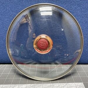 Paula Dean Replacement Lid for 6 Quart Pot with Red & Copper Knob